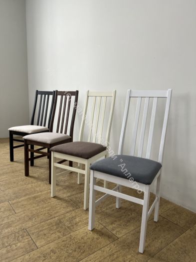 Стул "Дакота" Белый/Виола 05