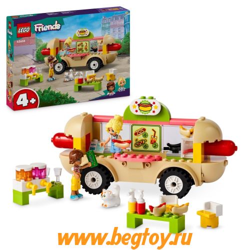 Конструктор LEGO Friends 42633 Грузовик с хот-догами