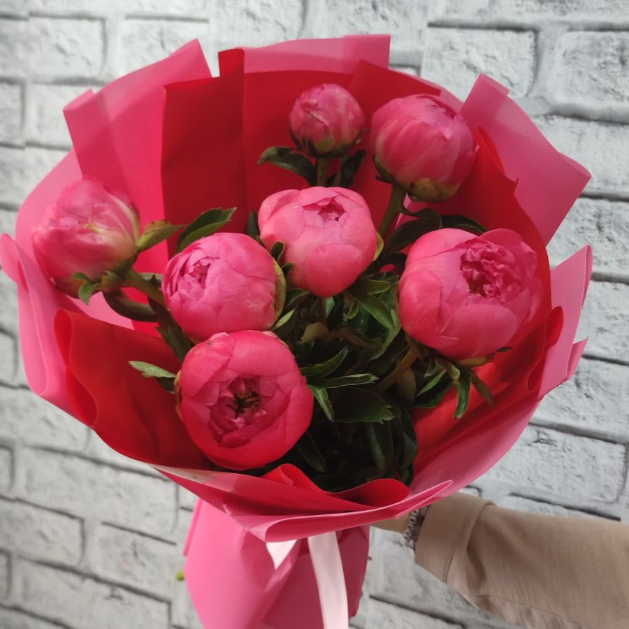 Микс из 7 пионов