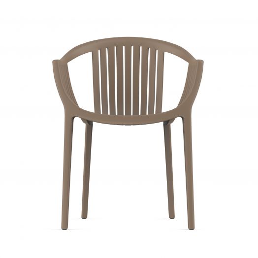 Стул пластиковый, штабелируемый ESCALATE (капучино)