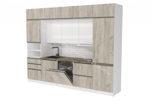 Кухонный гарнитур Антика экстра 5 3000 мм