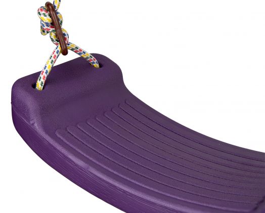 Качели детские, подвесные  170х430х100 мм (Фиолетовые)