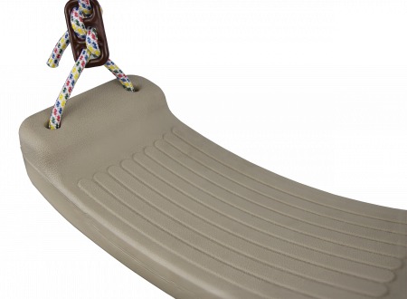 Качели детские, подвесные  170х430х100 мм (Бежевые)