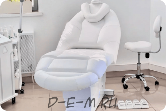 Электрическое косметологическое кресло АтисМед "ПРАЙМ" с РУ Минздрава, 3 мотора