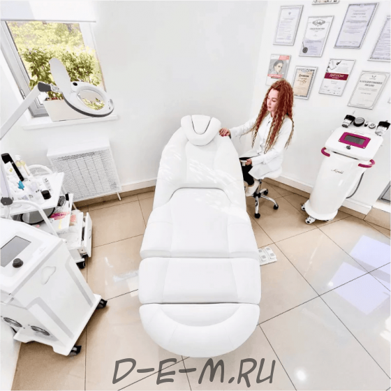 Электрическое косметологическое кресло АтисМед "ПРАЙМ" с РУ Минздрава, 3 мотора