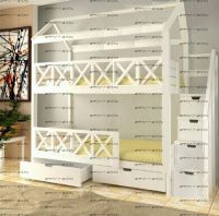 Кровать двухъярусная Домик Standard №28A