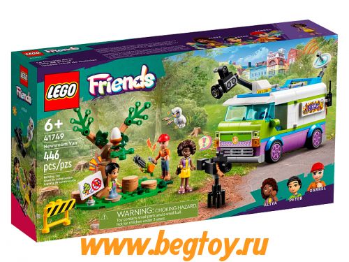 Конструктор LEGO Friends 41749 Newsroom Van