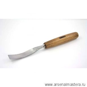 Профессиональный резец по дереву 125 х 20 мм (изогнутая стамеска N3, профиль острый 8272 х 20) Narex Profi 827220