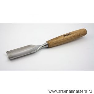 Профессиональный резец по дереву 125 х 30 мм (полукруглая стамеска N8, профиль острый 8265 х 30) Narex PROFI 826530