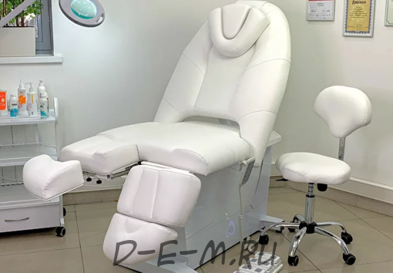 Электрическое педикюрно-косметологическое кресло АтисМед "Гранд" с РУ Минздрава, 3 мотора