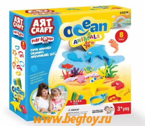 DEDE ART CRAFT набор с пластилином 03574