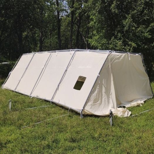 Палатка каркасная, армейская ПОЛИГОН-16 (Вместимость до 16 человек)