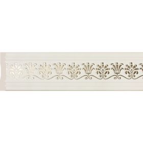 Багет Cosca Бордюр 80-4 Пальметта Слоновая Кость W1080-4/W25 Д240хШ1.2хВ8см / Коска.