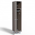 Шкаф для раздевалок одноместный, одноярусный