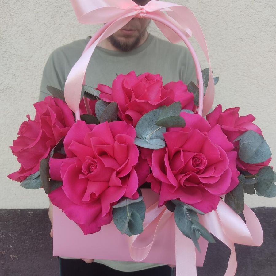 Сумочка с розами Пинк Флоид