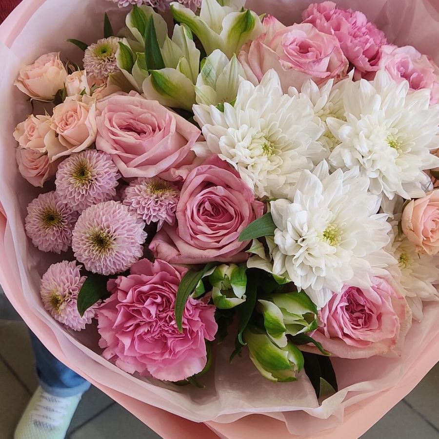 Букет с розами О"Хара