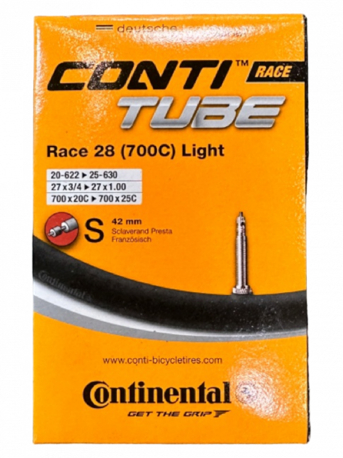 Камера Continental Race 700x20-25 presta 42mm Light