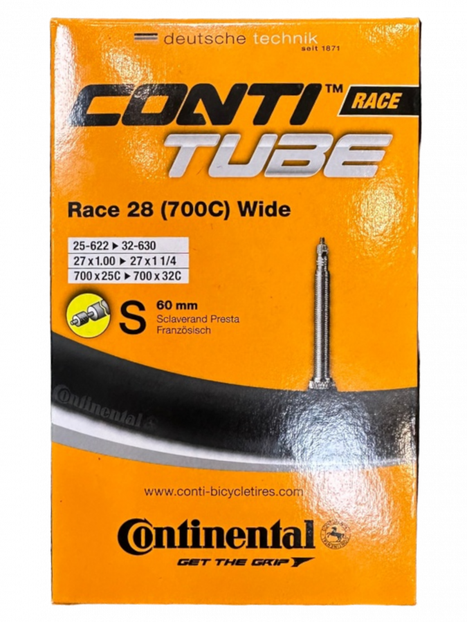 Камера Continental Race 700x25-32 presta 60mm Wide