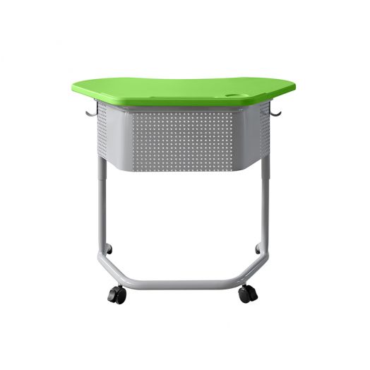 Школьный стол трапеция регулируемый ШСТ17 (Антивандальный Зелёный пластик)