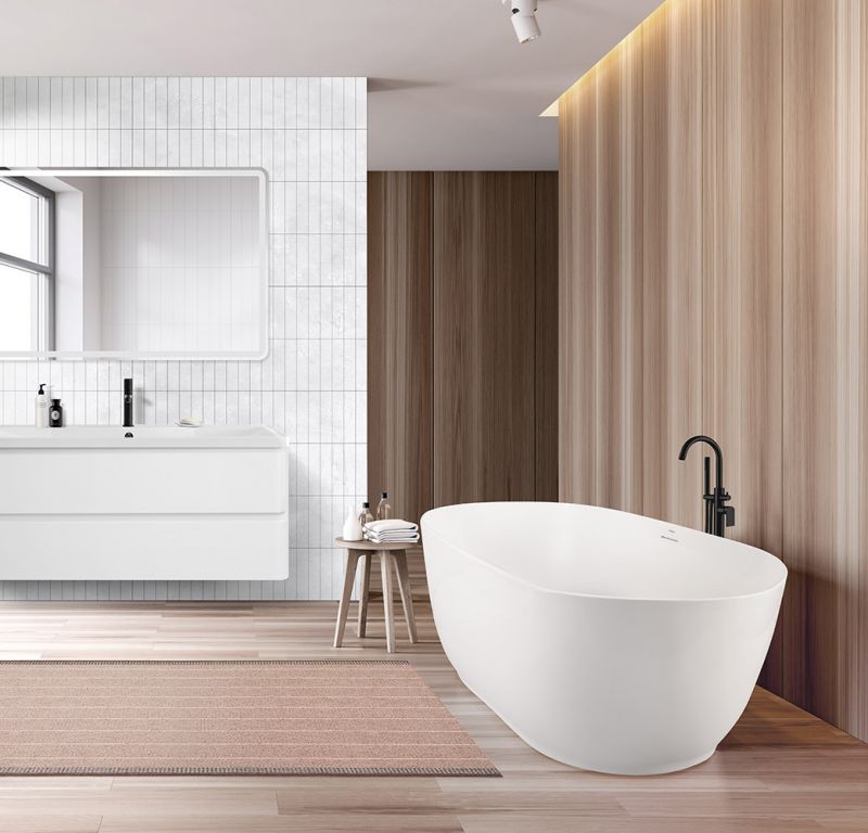 Акриловая ванна BelBagno BB413-1700-800-MATT