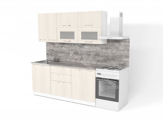 Кухонный гарнитур Лариса макси 2 1800 мм