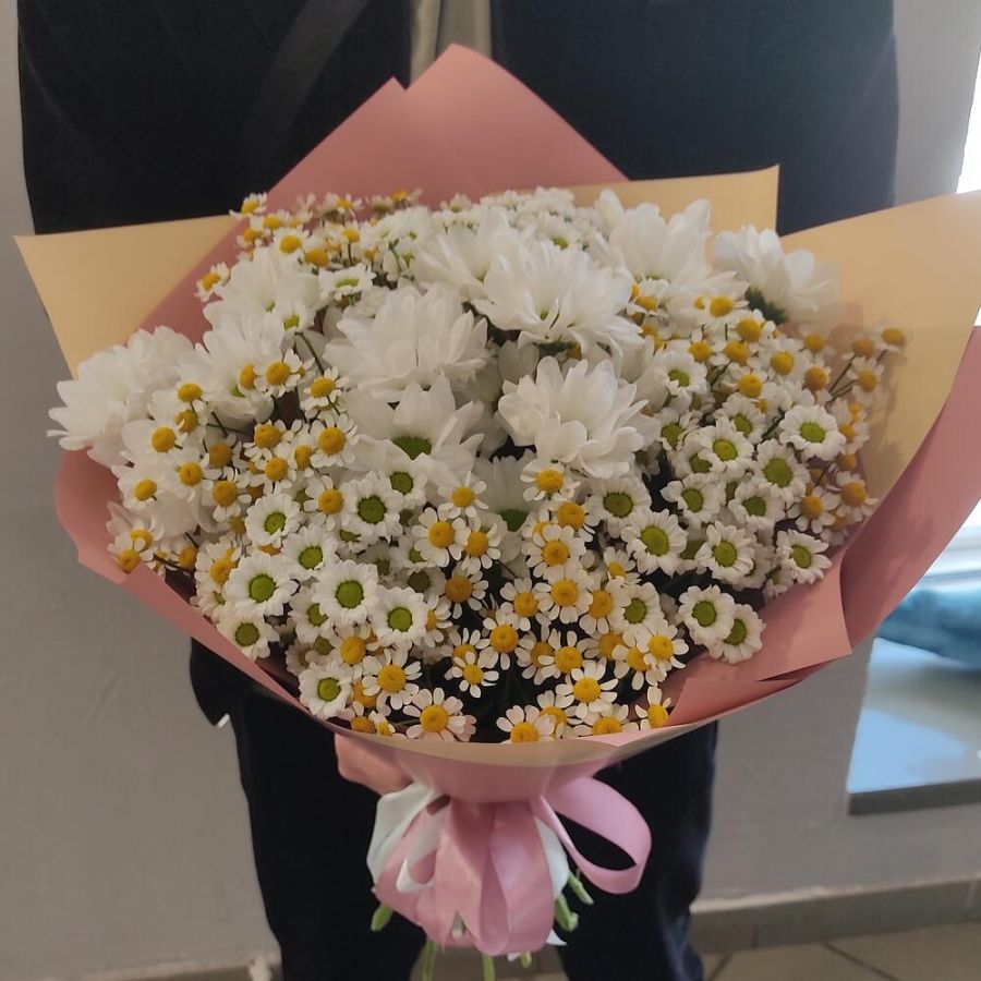 Микс из ромашек размер M