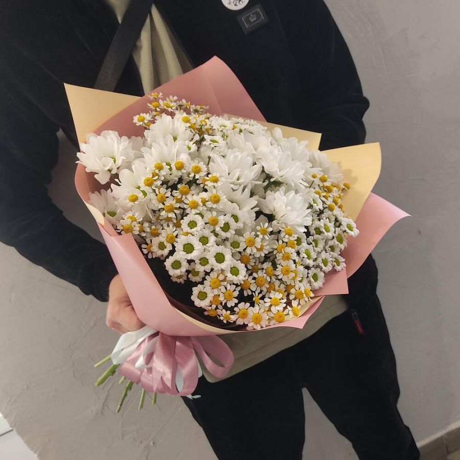 Микс из ромашек размер M