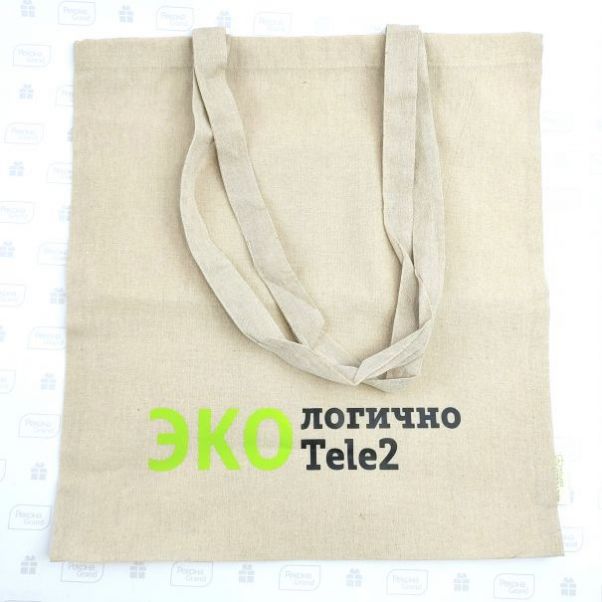 Эко сумки с логотипом Теле2