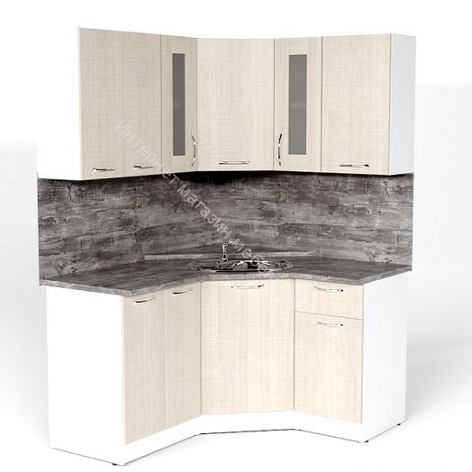 Кухонный гарнитур Лариса оптима 2 1500х1300 мм