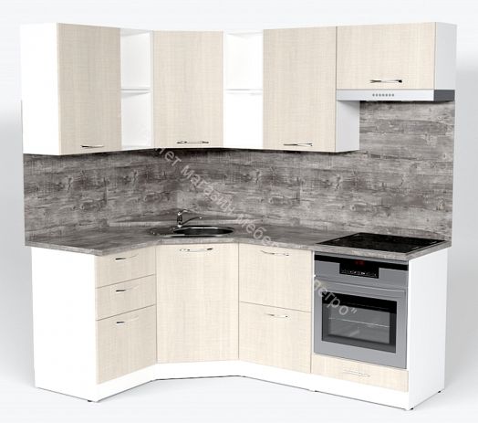 Кухонный гарнитур Лариса оптима 4 1400х2000 мм