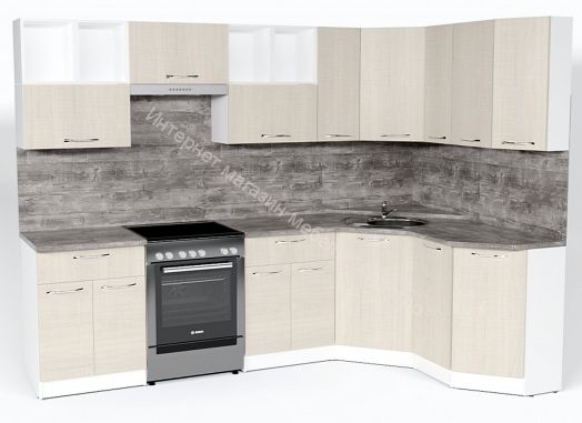 Кухонный гарнитур Лариса оптима 5 2700х1600 мм