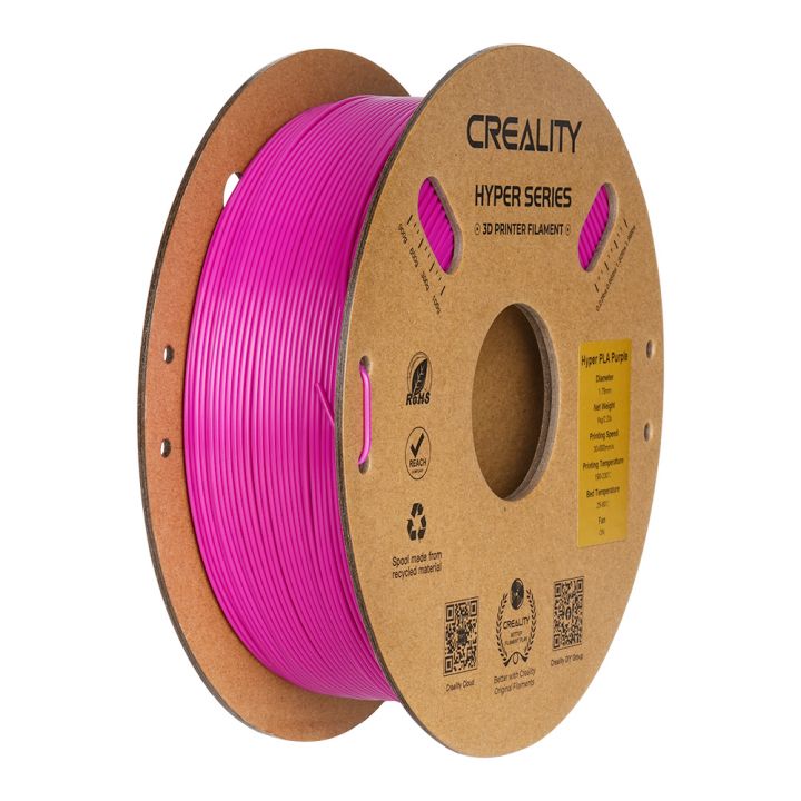 PLA Пластик для 3Д принтеров CREALITY Hyper 1.75mm 1кг Филетовый