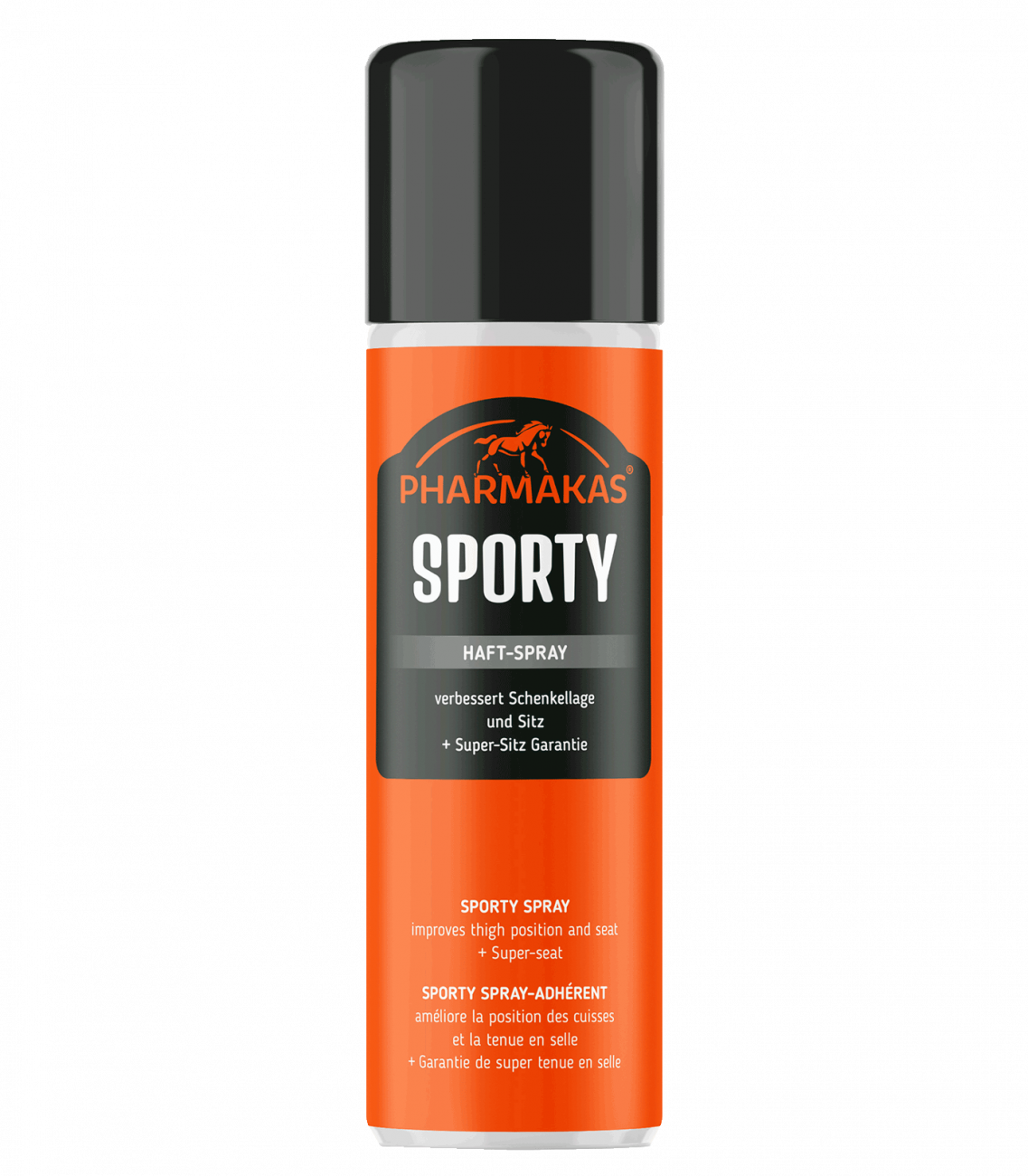 Клей-спрей для фиксации в седле Sporty Grip Spray. Waldhausen