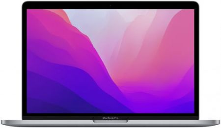 Ноутбук Apple MacBook Pro 13 2022 2560x1600, Apple M2 3.5 ГГц, RAM 8 ГБ, LPDDR5, SSD 512 ГБ, Apple graphics 10-core, macOS, MNEJ3ZE/A, серый космос, (RU клавиатура)