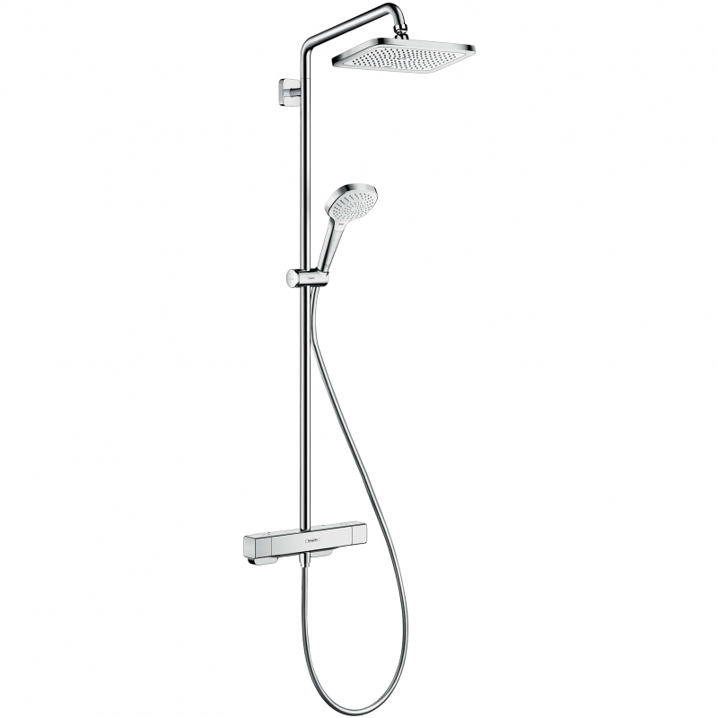 Душевая система Hansgrohe Croma E 27660000 хром схема 1