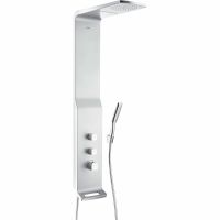 Душевая панель Hansgrohe Raindance 27008000 хром матовый схема 1