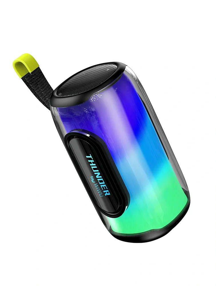 Bluetooth-колонка WiWU Thunder Wireless Colorful Speaker (P40 Max) (синий)