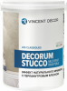 Декоративная Штукатурка Венецианская Перламутровая 2.5л Vincent Decor Decorum Stucco Multieffet Base Perle с Эффектом Натурального, Перламутрового Мрамора /  Декорум Стуко Мульти Эффект Бейз Перл.