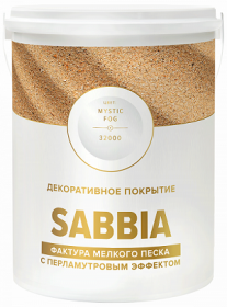 Декоративное Покрытие Vincent Decor Sabbia 2.5л с Эффектом Перламутрового Мелкого Песка / Винсент Декор Саббиа.