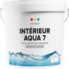 Краска для Ванных Комнат и Кухонь Vincent Interieur Aqua 7 0.8л Белая, Полуматовая Устойчивая к Мытью / Винсент Интериор Аква 7.