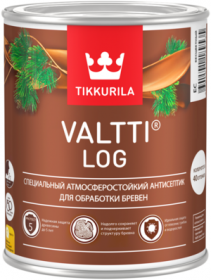 Антисептик Tikkurila Valtti Log 2.7л Палисандр для Обработки Бревен Атмосферостойкий / Тиккурила Валтти Лог.