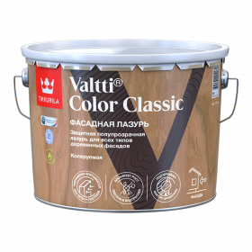 Лазурь Фасадная на Маслянной основе Tikkurila Valtti Classic 0.9л (Бесцветная) / Тиккурила Валтти Колор Классик