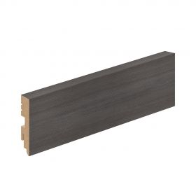 Плинтус Эко Шпон Bravo Плинтус Тип-0 Grey Veralinga 16x70x2050мм / Браво.