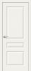 Межкомнатная Дверь Эмаль Bravo Скинни-14 Whitey 600x1900мм (Полотно+Коробка+5 Наличников) / Браво.