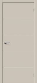 Межкомнатная Дверь ПЭТ Bravo Граффити-2.Д.П Cream Silk 800x2000мм (Полотно 1шт) / Браво.