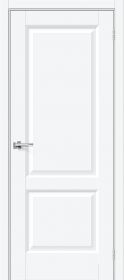 Межкомнатная Дверь ПЭТ Bravo Неоклассик-32 White Silk 700x2000мм (Полотно 1шт) / Браво.