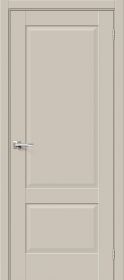 Межкомнатная Дверь ПЭТ Bravo Прима-12 Cream Silk 800x2000мм (Полотно 1шт) / Браво.
