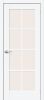 Межкомнатная Дверь ПЭТ Bravo Прима-11.1 White Silk / Magic Fog 700x2000мм (Полотно+Коробка+5 Наличников) / Браво.