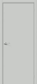 Межкомнатная Дверь ПЭТ Bravo Браво-0.П Grey Silk 900x2000мм (Полотно 1шт) / Браво.