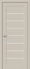 Межкомнатная Дверь ПЭТ Bravo Браво-22 Cream Silk / Magic Fog 600x2000мм (Полотно 1шт) / Браво.